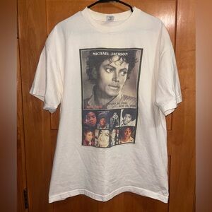 Michael Jackson King of Pop Vintage AAA Style T-Shirt XL